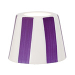 Poldina Micro Lido Shade - White / Lilac Stripes