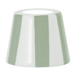 Poldina Micro Lido Shade - White / Sage Stripes