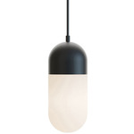 Irvine Color-Select Pendant - Black / Frosted