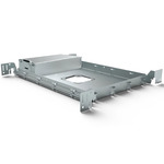 Luca 2.7 inch Static White Non-IC New Construction Frame - Galvanized