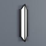 Magna Verticle Wall Sconce - Black Pearl / Opal Acrylic
