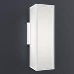 Magna Rectangular Wall Sconce - White / Opal Acrylic