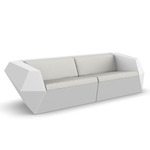 Faz Outdoor Sofa - White / Nautical Natural