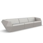 Faz Outdoor Sofa - Ecru / Crevin White