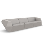 Faz Outdoor Sofa - Ecru / Savane Whisper