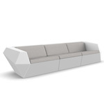 Faz Outdoor Sofa - White / Savane Whisper