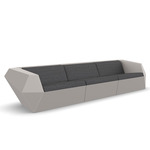 Faz Outdoor Sofa - Ecru / Savane Tornado