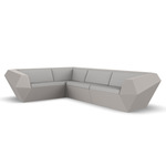 Faz Outdoor Sectional - Ecru / Nautical Taupe