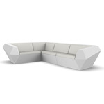 Faz Outdoor Sectional - White / Nautical Natural