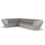 Faz Outdoor Sectional - Ecru / Crevin Taupe