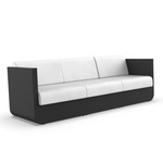 Ulm Modular Outdoor Sectional - Black / Nautical White