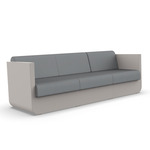 Ulm Modular Outdoor Sectional - Ecru / Nautical Steel