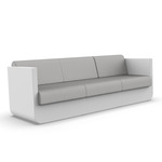 Ulm Modular Outdoor Sectional - White / Nautical Taupe