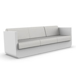 Ulm Modular Outdoor Sectional - White / Crevin White