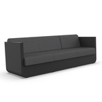 Ulm Modular Outdoor Sectional - Black / Savane Tornado