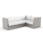Ulm Modular Outdoor Sectional - Ecru / Nautical White