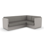 Ulm Modular Outdoor Sectional - Ecru / Crevin Taupe