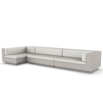 Vela 3 Seater Outdoor Sectional - Ecru / Nautical Natural