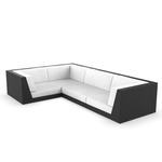Pixel Modular Sofa - Black / Nautical White
