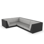 Pixel Modular Sofa - Black / Nautical Taupe