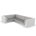 Pixel Modular Sofa - White / Nautical Taupe