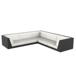 Pixel Modular Sofa - Black / Nautical Natural
