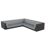 Pixel Modular Sofa - Black / Nautical Steel