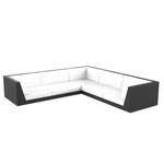 Pixel Modular Sofa - Black / Nautical White