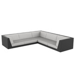 Pixel Modular Sofa - Black / Nautical Taupe