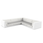 Pixel Modular Sofa - White / Crevin White