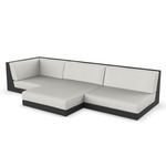 Pixel Modular Sofa - Black / Nautical Natural