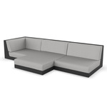 Pixel Modular Sofa - Black / Nautical Taupe