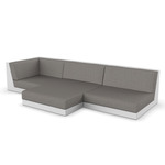 Pixel Modular Sofa - White / Crevin Taupe