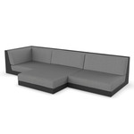 Pixel Modular Sofa - Black / Crevin Steel