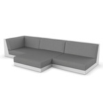Pixel Modular Sofa - White / Crevin Steel