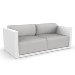 Gatsby Outdoor Sofa - White / Nautical Taupe