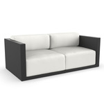 Gatsby Outdoor Sofa - Black / Nautical Natural