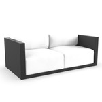 Gatsby Outdoor Sofa - Black / Nautical White