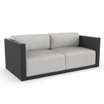 Gatsby Outdoor Sofa - Black / Nautical Taupe