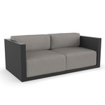 Gatsby Outdoor Sofa - Black / Crevin Taupe
