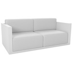 Gatsby Outdoor Sofa - White / Savane White