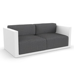 Gatsby Outdoor Sofa - White / Savane Tornado