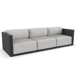 Gatsby Outdoor Sofa - Black / Nautical Taupe