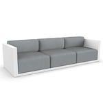 Gatsby Outdoor Sofa - White / Nautical Steel