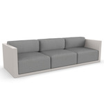 Gatsby Outdoor Sofa - Ecru / Crevin Steel