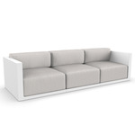 Gatsby Outdoor Sofa - White / Savane Whisper
