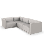 Gatsby 4 Seater Outdoor Sectional - Ecru / Savane Whisper