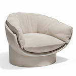Luna Lounge Chair - Ecru