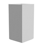 Gatsby Prisma Tall Planter - White