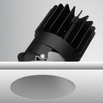 Luca 3.5 inch Round Static White Trimless Adjustable Downlight - Haze